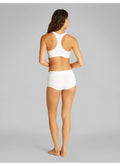 Boyshort Ribbed - White
