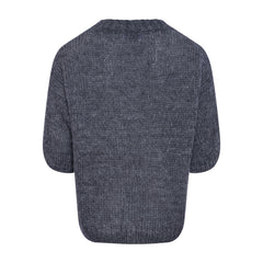 Amour Knit - Dark Grey/Pink