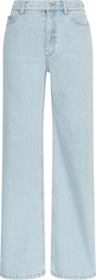 Solia Ada Hw Wide Jeans - Light Blue Wash