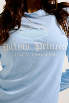 Pillow Princess Ls Pyjama Set - Powder Blue