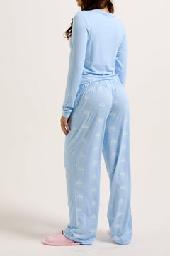 Pillow Princess Ls Pyjama Set - Powder Blue