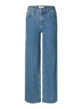 Wide Bea-Kori Light Bl Hw Jeans - Light Blue Denim