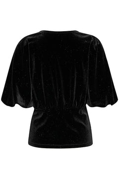 BrynnIW Top Ss - Black