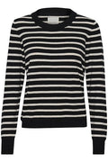 GertiePW PU - Black Stripe