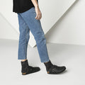 Boston Oiled Leather Narrow - Black