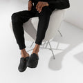 Boston Oiled Leather Narrow - Black