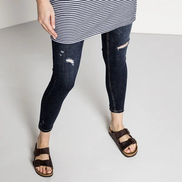 Arizona Soft Footbed Oiled Leather Narrow - Habana