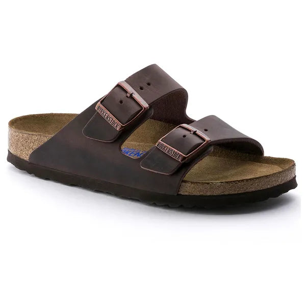 Arizona Soft Footbed Oiled Leather Narrow - Habana