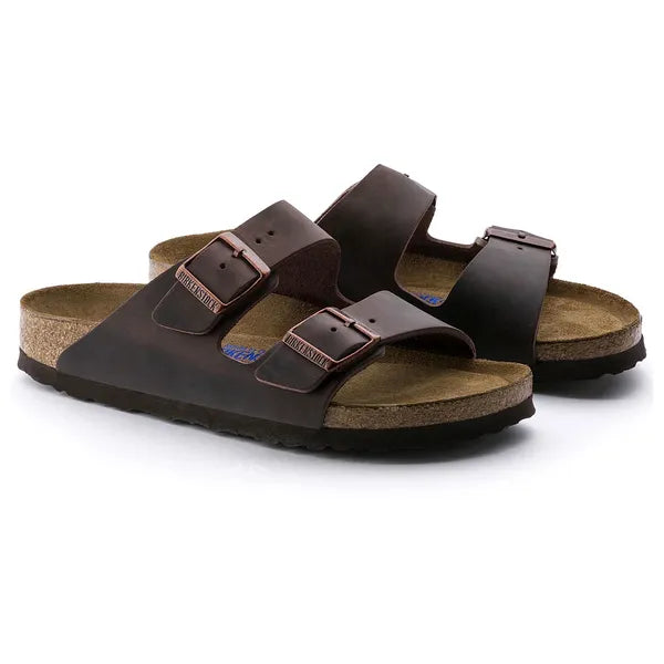 Arizona Soft Footbed Oiled Leather Narrow - Habana