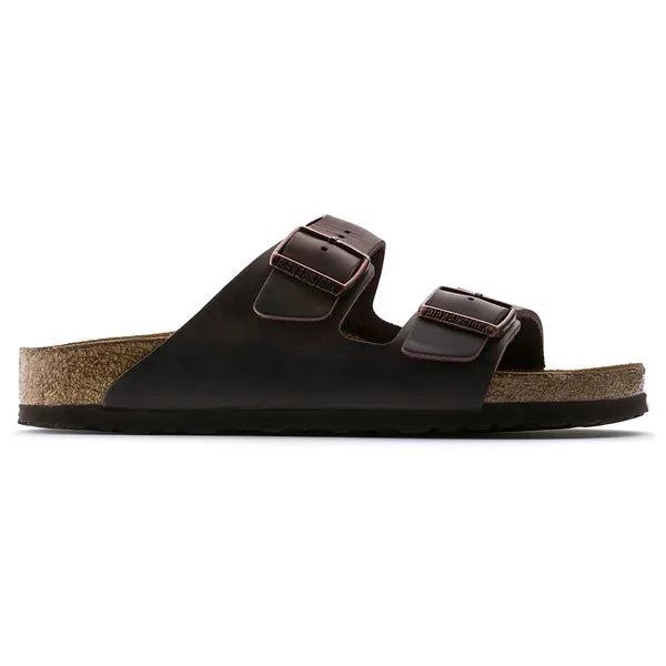 Arizona Soft Footbed Oiled Leather Narrow - Habana
