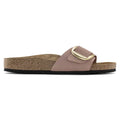 Madrid Big Buckle Nubuck Leather Narrow - Old Rose