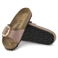 Madrid Big Buckle Nubuck Leather Narrow - Old Rose