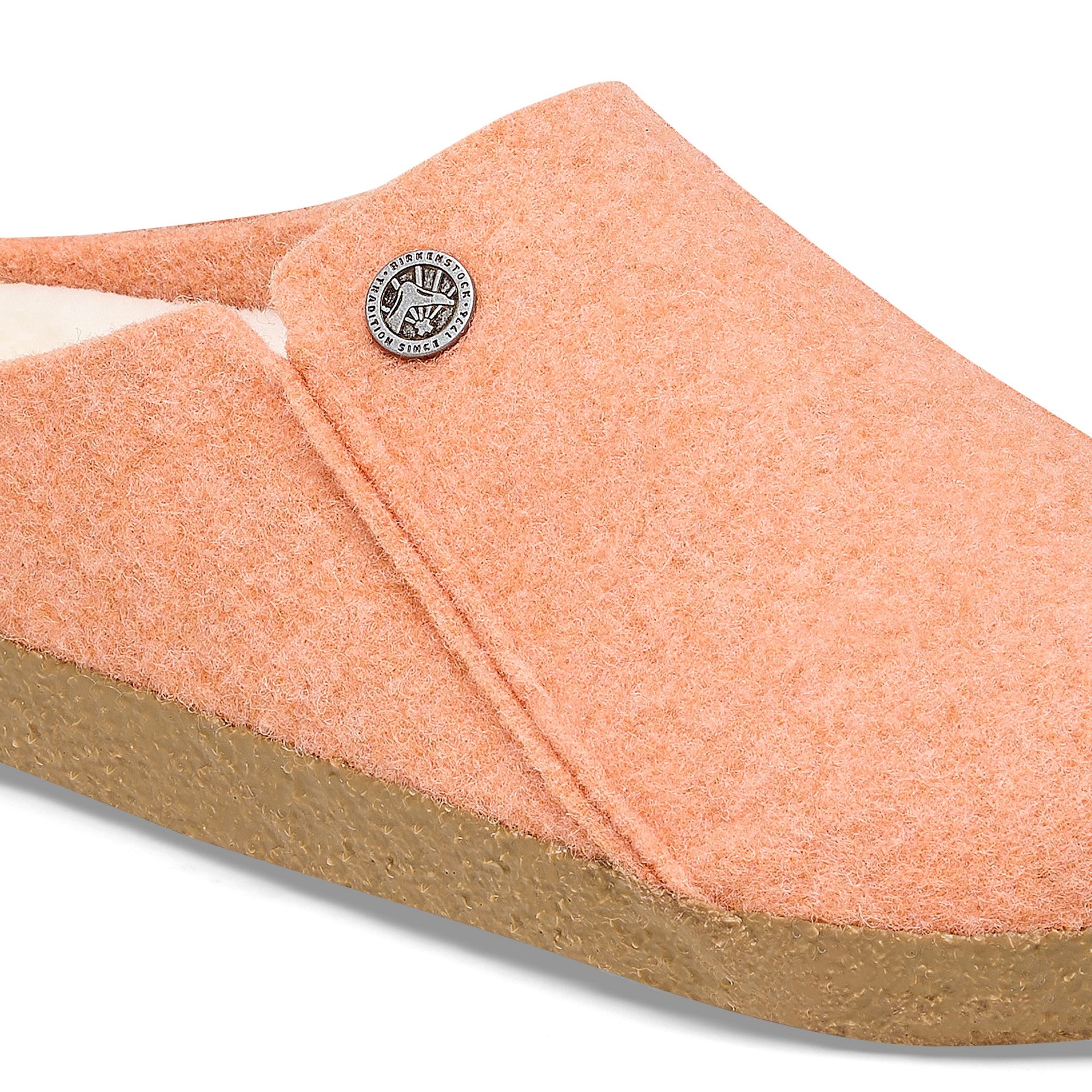 Zermatt Shearling Wool Felt Narrow - Papaya