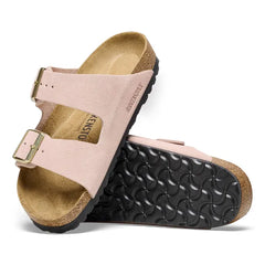 Arizona Suede Leather Narrow - Light Rose