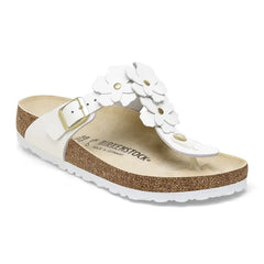 Gizeh Flower Leather Regular - White