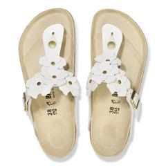 Gizeh Flower Leather Regular - White