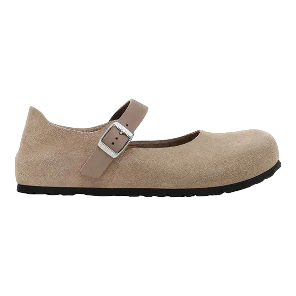 Mantova Suede Leather Narrow - Taupe