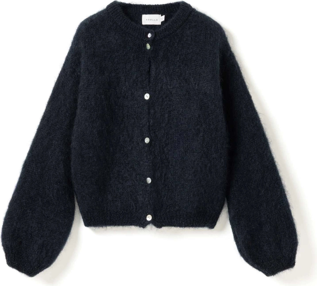 N-Kae Mohair Cardigan - Navy