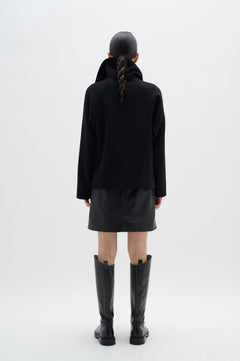 PerryIW Short Coat - Black