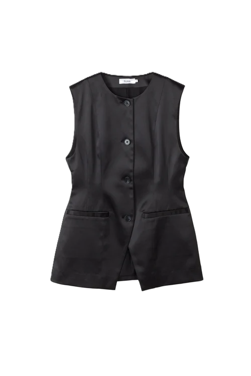 Balina Vest - Black