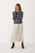 GertiePW PU - Black Stripe