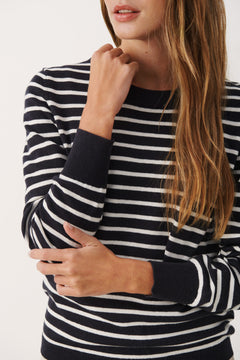 GertiePW PU - Black Stripe