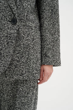 ZacIW Blazer - Black / White