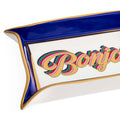 Bonjour Valet Tray - Blue/White/Gold