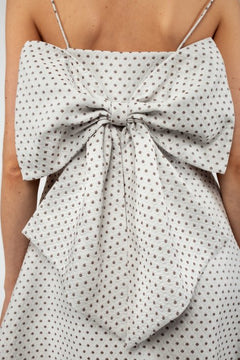 Bow Dress - Off White