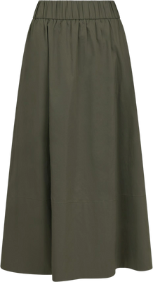 Yara Poplin Skirt - Army