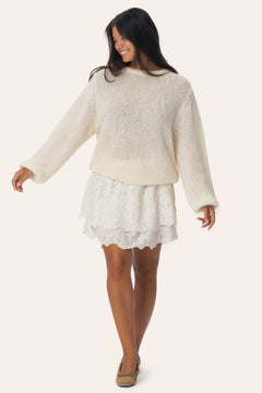 Idaic Pullover - White