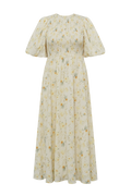Tabita Dress - Sand/Yellow