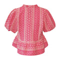 Lorraine Blouse - Pink Sugar Combo