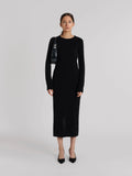 Cashmere Dress "Hedvig" - Black