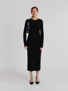 Cashmere Dress "Hedvig" - Black