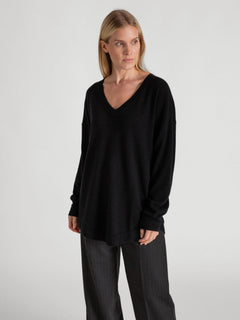 Cashmere Sweater "Alva" - Black