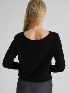 Cashmere Sweater "Asta" - Black