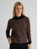 Cashmere Sweater "Asta" - Dark Brown
