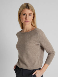 Cashmere Sweater "Asta" - Toast