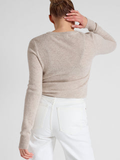Cashmere Sweater "Saga" - Beige