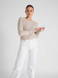Cashmere Sweater "Saga" - Beige