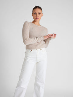 Cashmere Sweater "Saga" - Beige