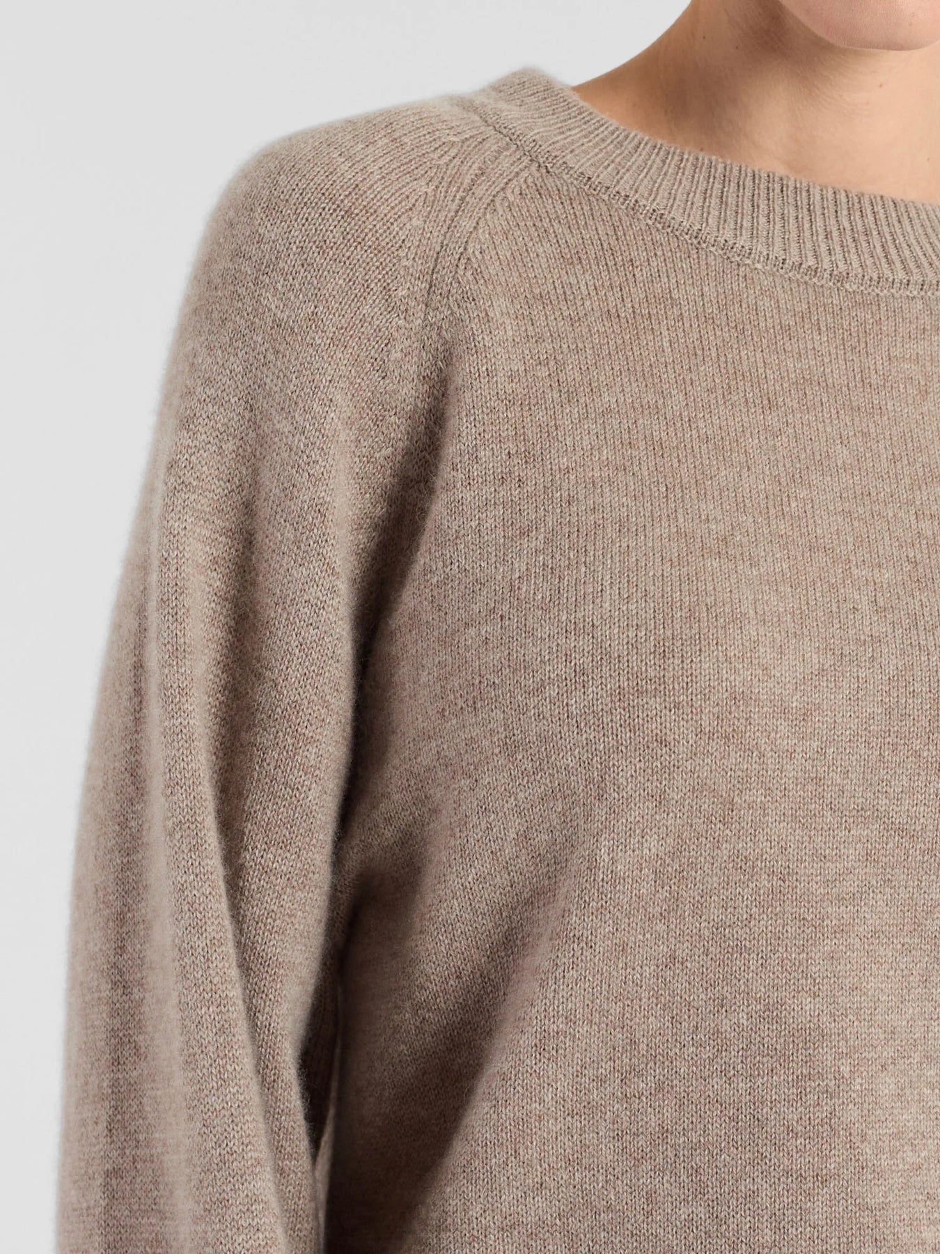 Cashmere Sweater "Signy" - Toast