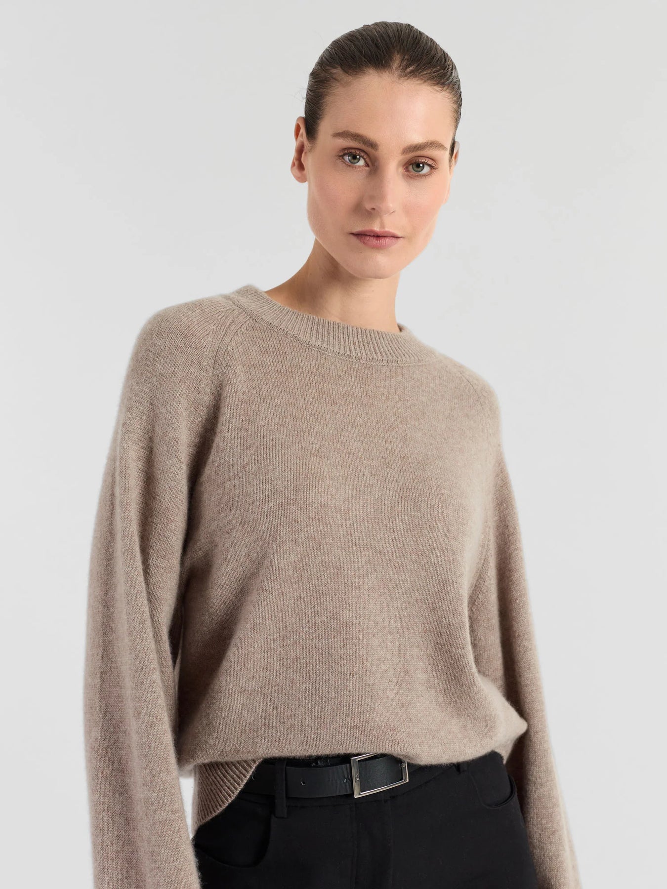 Cashmere Sweater "Signy" - Toast