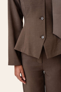 Yaraic Blazer - Dark Brown