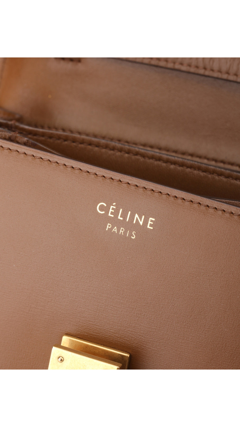 Céline Box Bag Medium - Brown