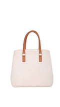 Céline Canvas Tote Bag - White