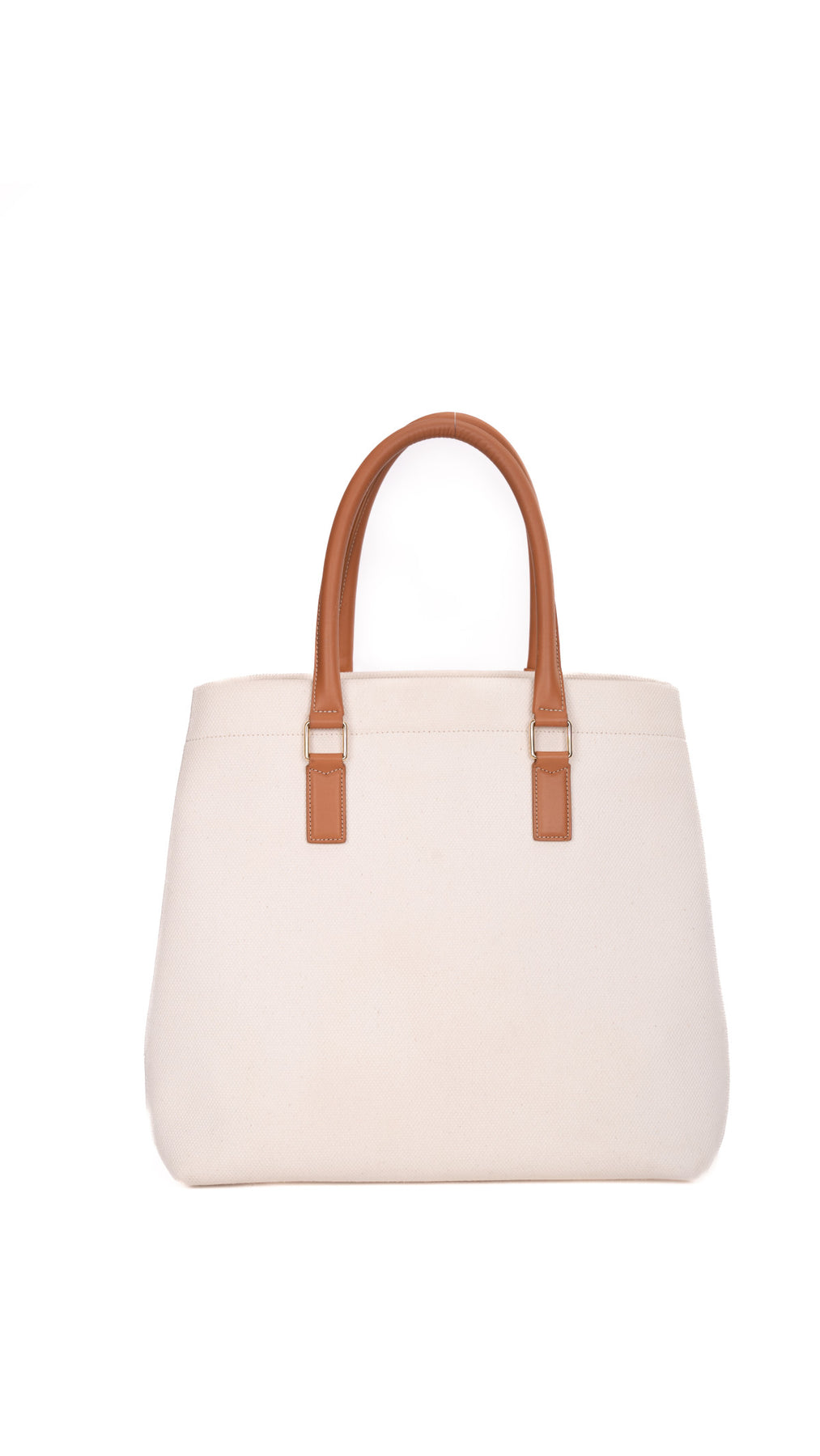 Céline Canvas Tote Bag - White