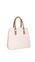Céline Canvas Tote Bag - White
