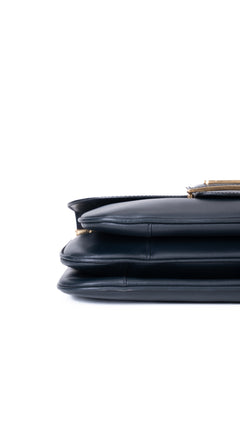 Céline Classic Box Bag - Dark Blue